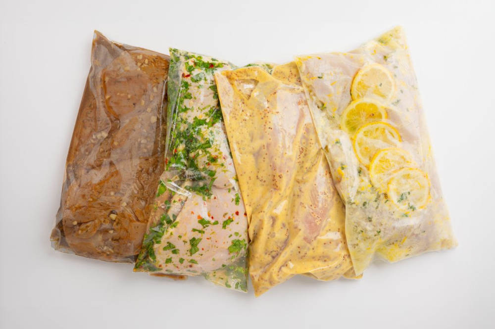 480 Fold Top Sandwich Snack Bags Food Storage Plastic Baggies Office Travel  Home, 1 - Harris Teeter